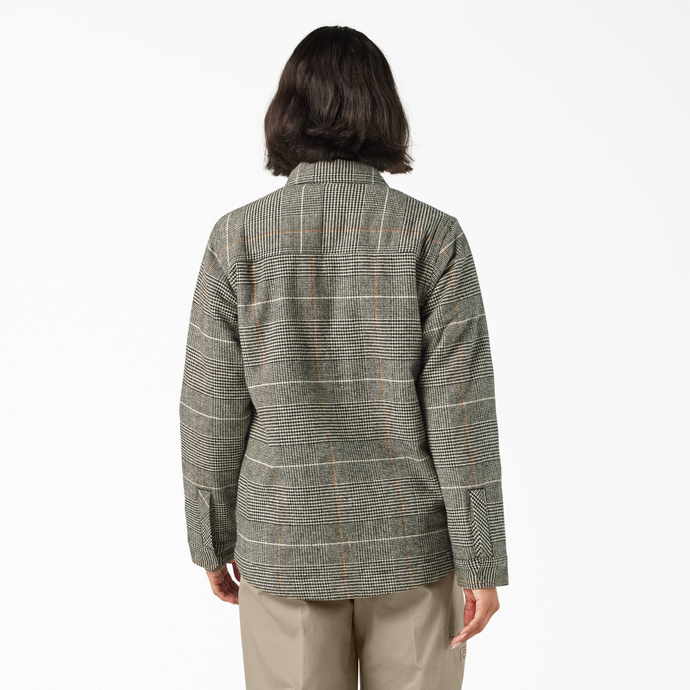 Women’s Fleece Lined Flannel Chore Coat For Women | Dickies