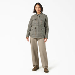 Women’s Fleece Lined Flannel Chore Coat For Women | Dickies