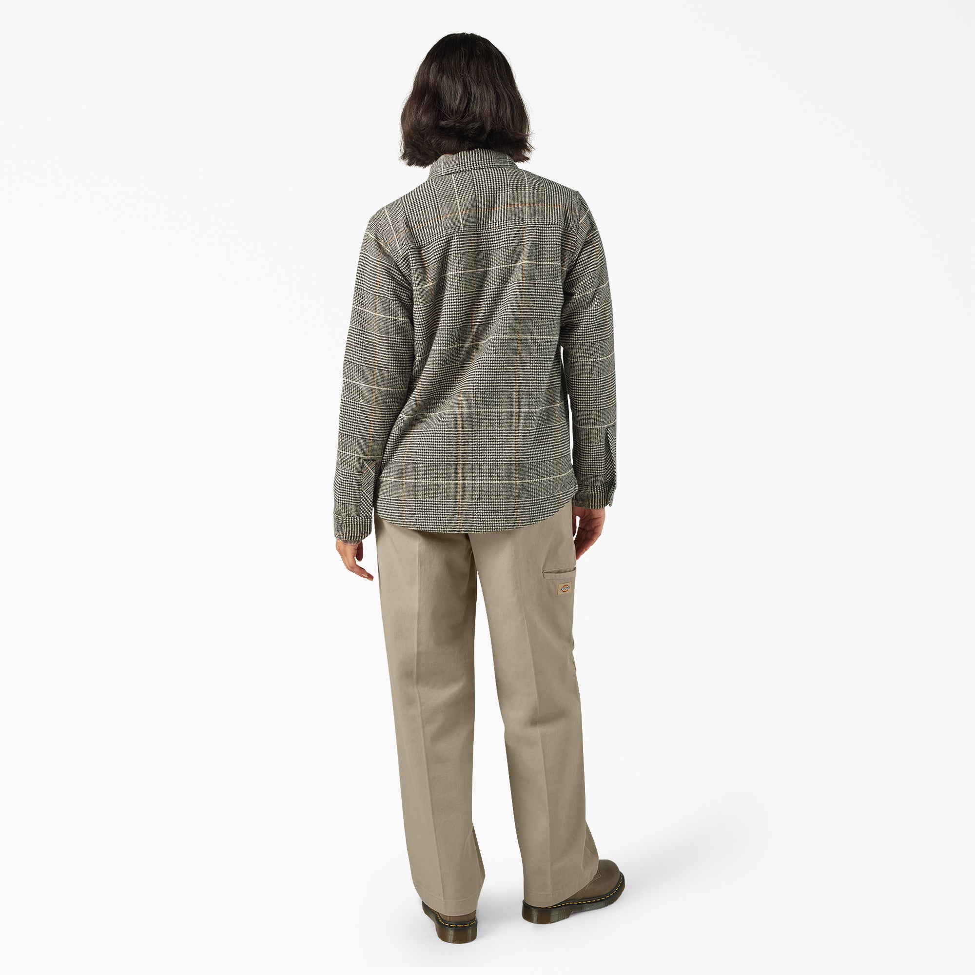 Women’s Fleece Lined Flannel Chore Coat For Women | Dickies