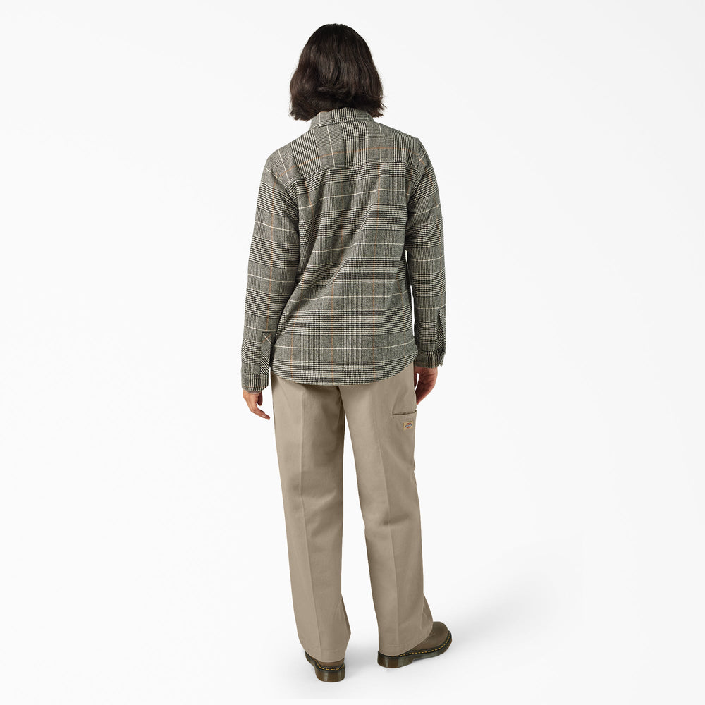 Women’s Fleece Lined Flannel Chore Coat For Women | Dickies