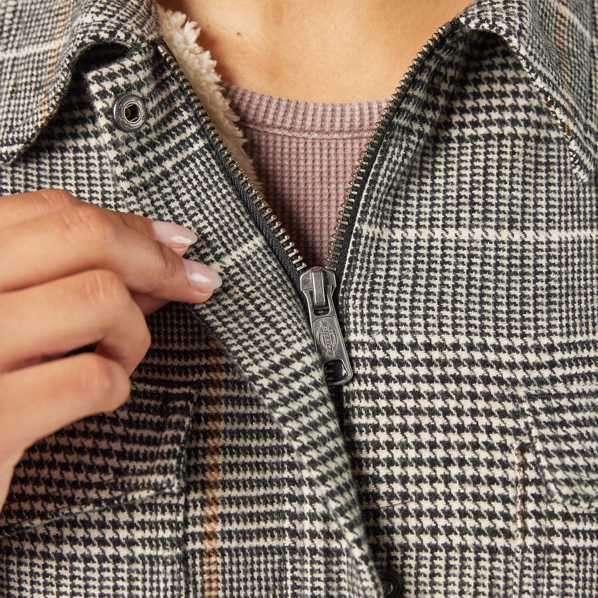 Women’s Fleece Lined Flannel Chore Coat For Women | Dickies