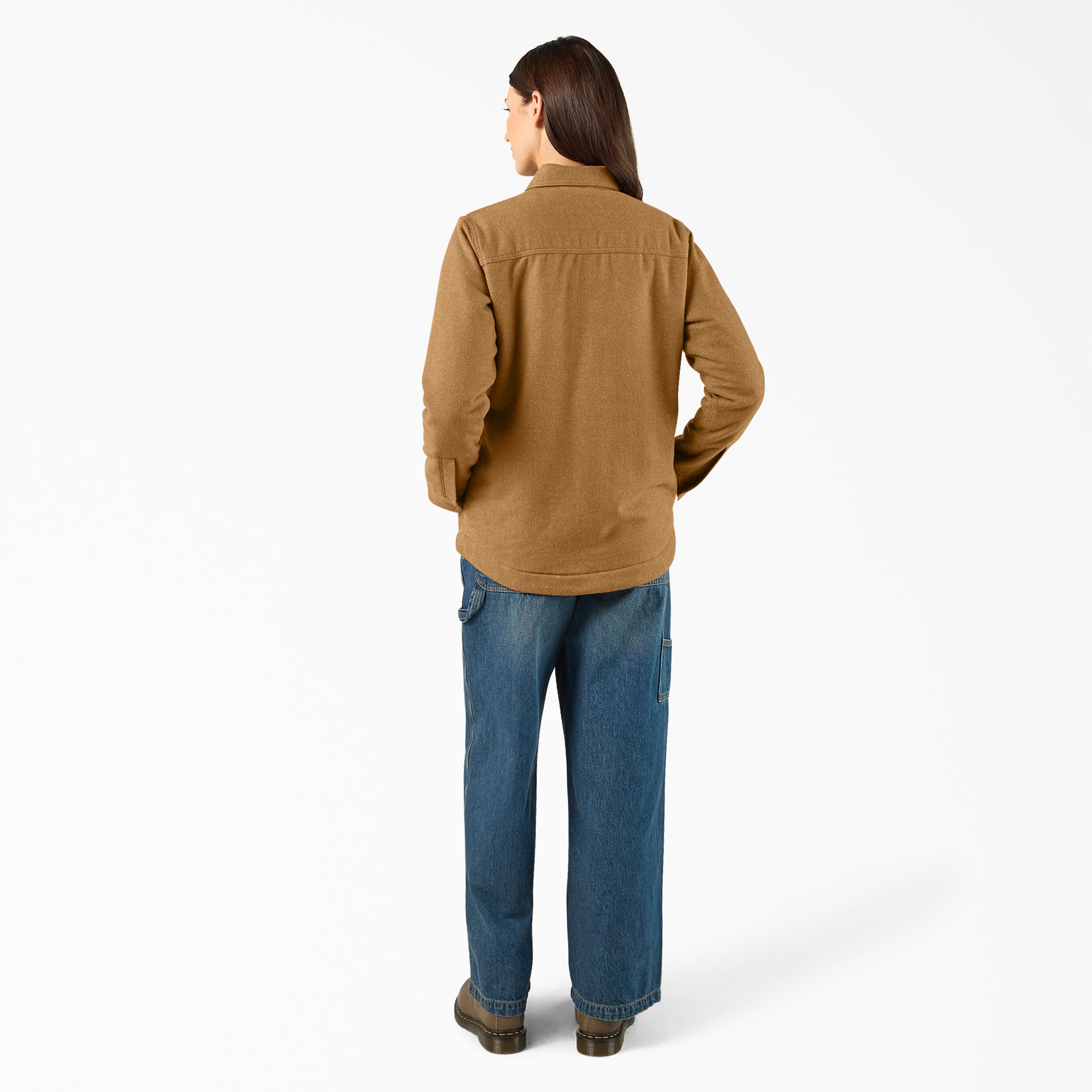 Women’s Fleece Lined Flannel Chore Coat For Sale | Dickies