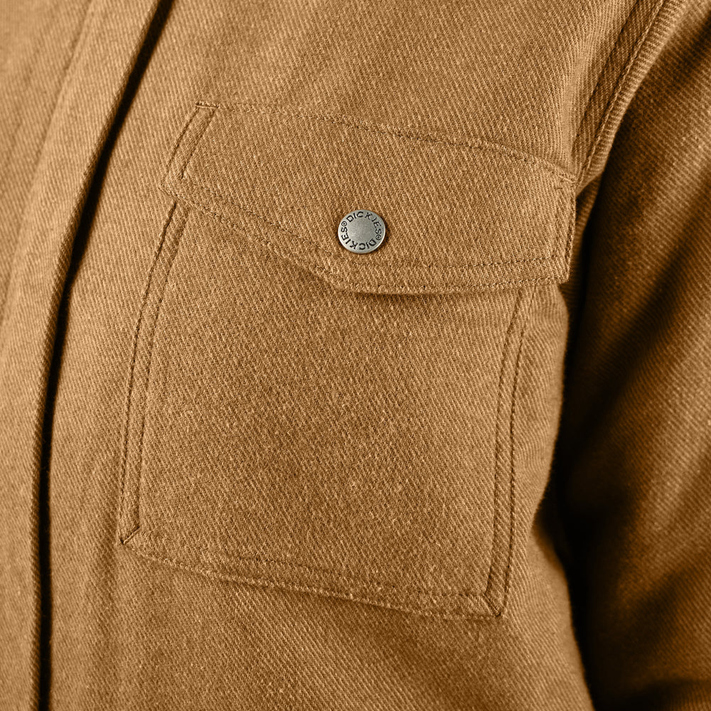 Women’s Fleece Lined Flannel Chore Coat For Sale | Dickies