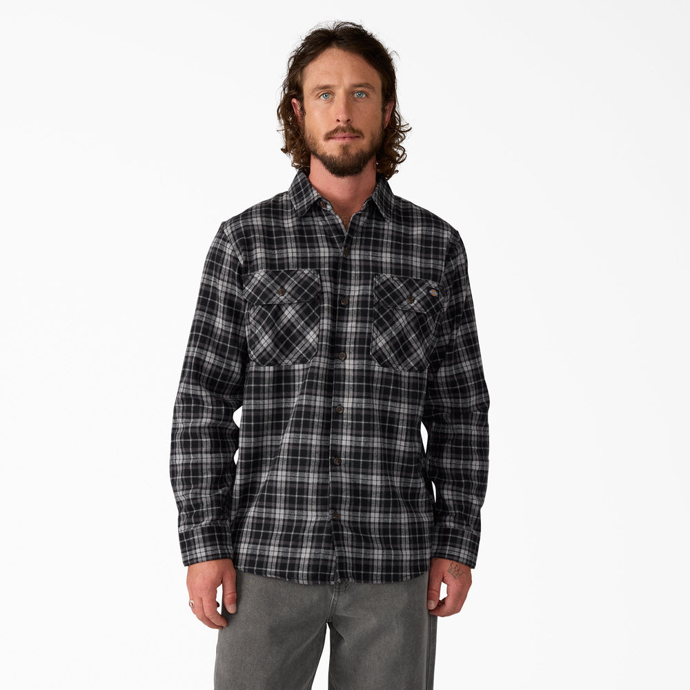 Long Sleeve Flannel Work Shirt For Men | Dickies