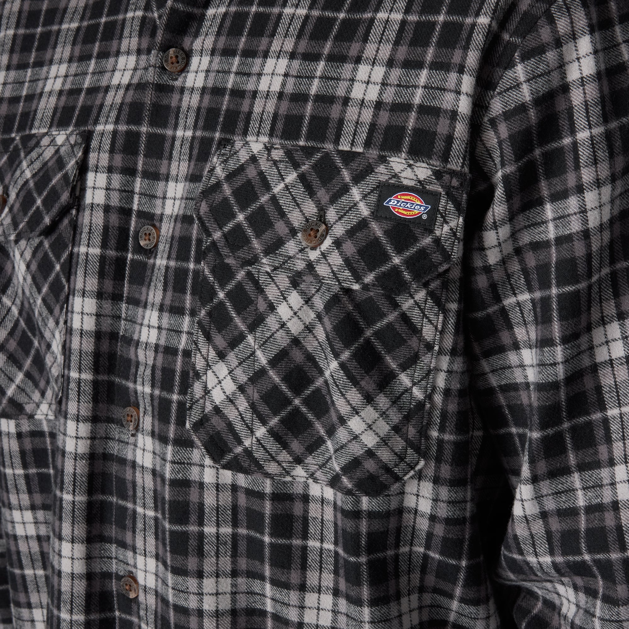 Long Sleeve Flannel Work Shirt For Men | Dickies