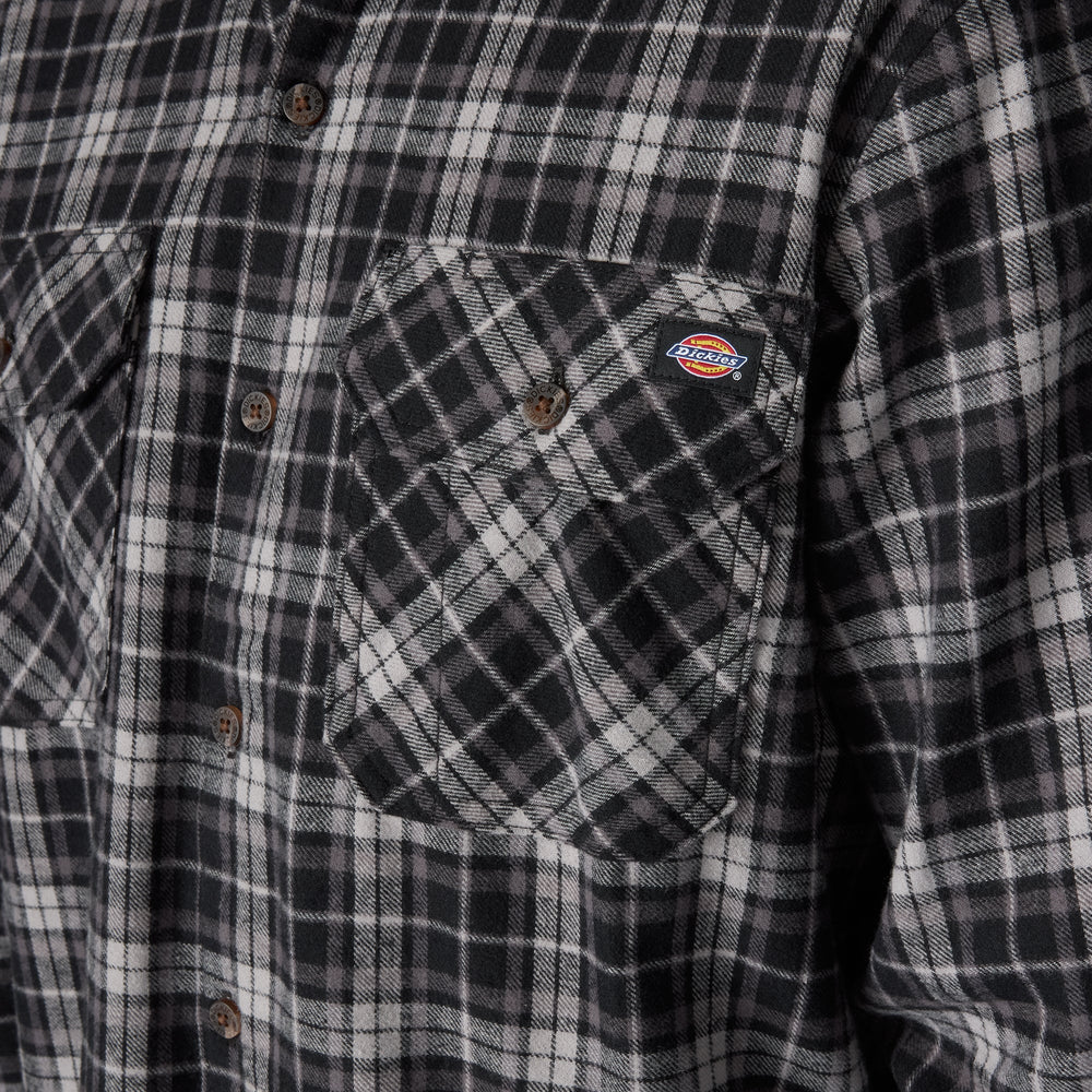 Long Sleeve Flannel Work Shirt For Men | Dickies