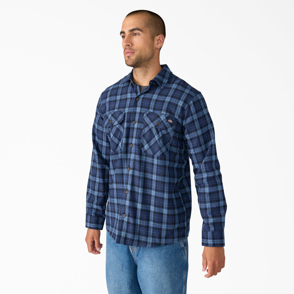 Long Sleeve Flannel Work Shirt For Men|Sale | Dickies