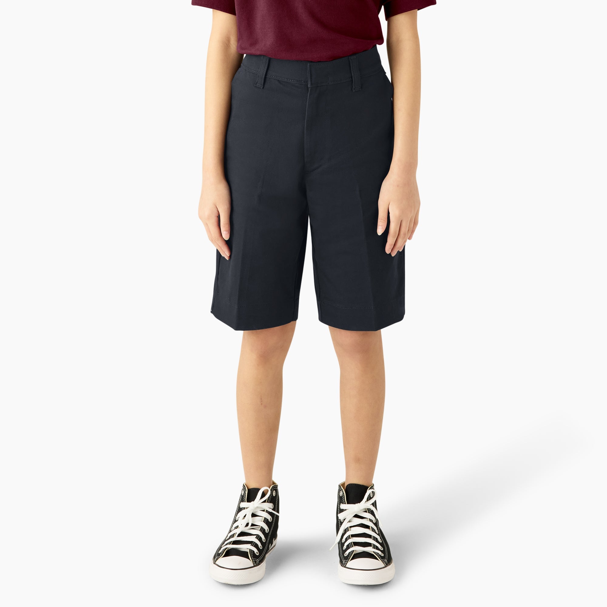 Girls' Classic Fit Bermuda Shorts, 4-20 For Kids | Dickies