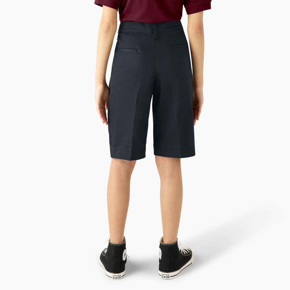 Girls' Classic Fit Bermuda Shorts, 4-20 For Kids | Dickies