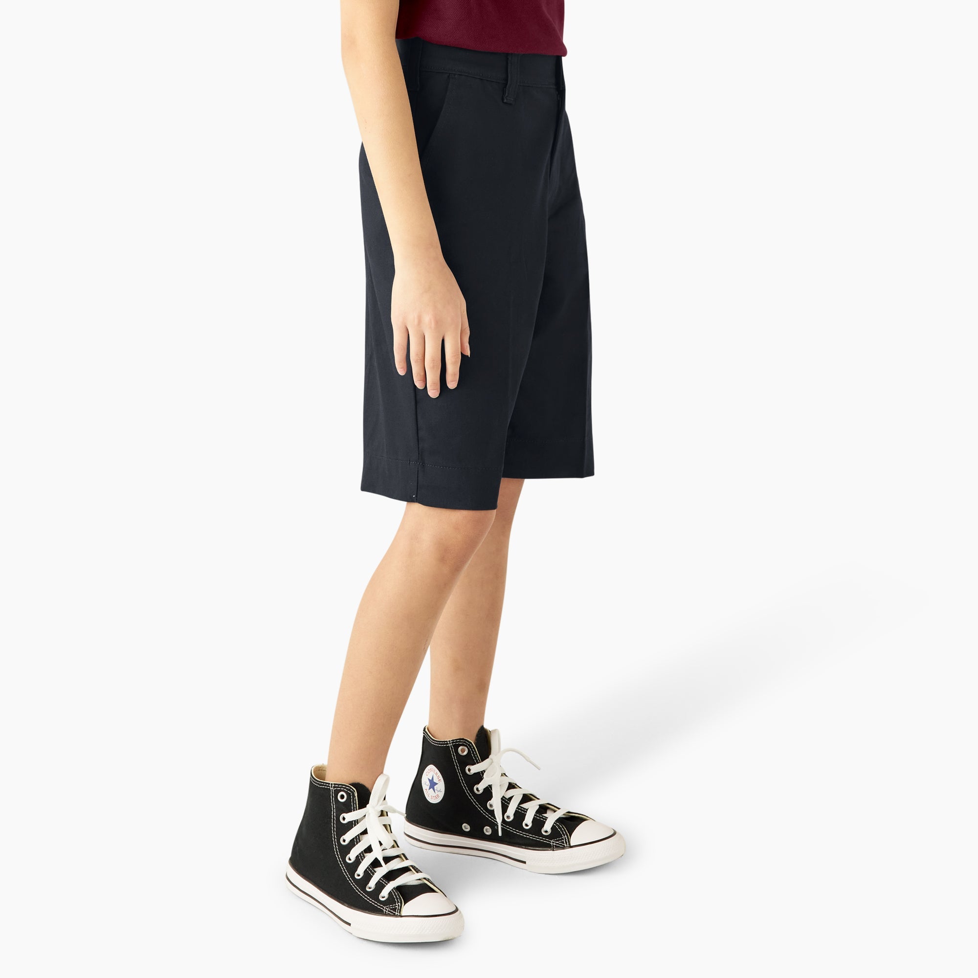Girls' Classic Fit Bermuda Shorts, 4-20 For Kids | Dickies