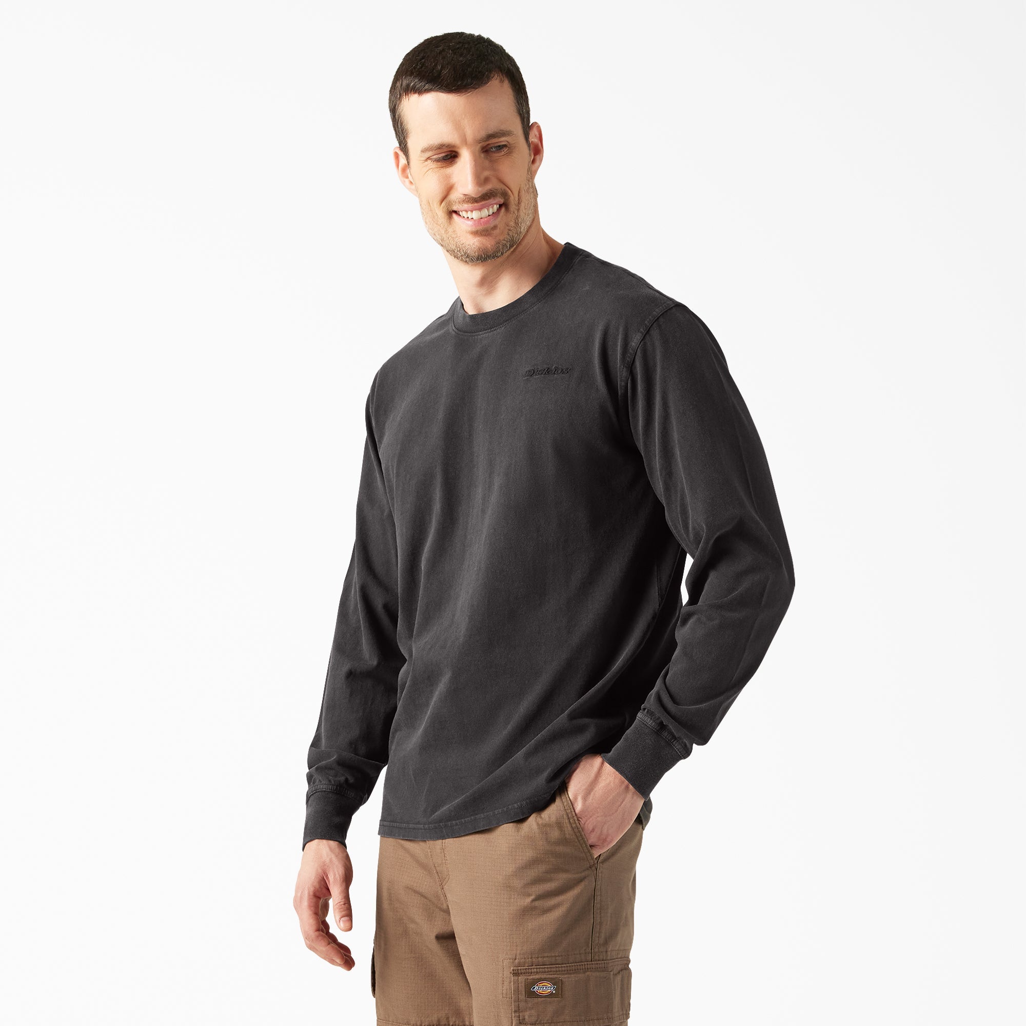 Plentywood Long Sleeve T-Shirt For Men|Sale | Dickies