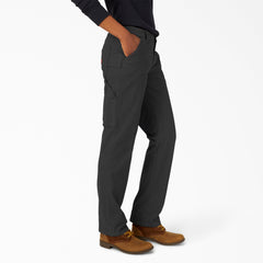 Women's FLEX Relaxed Straight Fit Duck Carpenter Pants For Women | Dickies