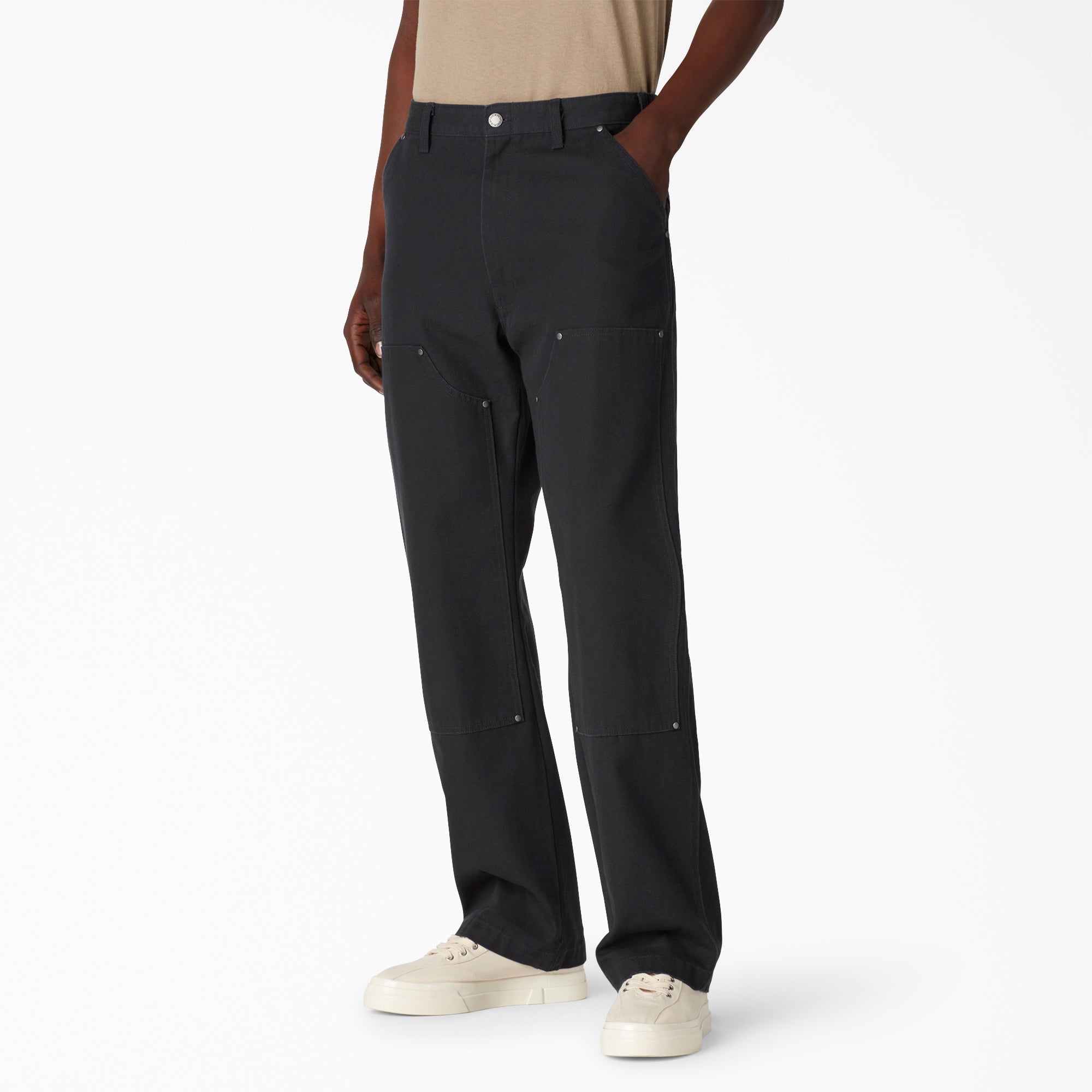 Relaxed Fit Double Knee Duck Pants For Men | Dickies