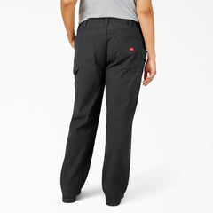 Women's Plus FLEX Relaxed Straight Fit Duck Carpenter Pants For Women | Dickies
