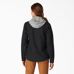 Women's Duck Hooded Shirt Jacket For Women | Dickies