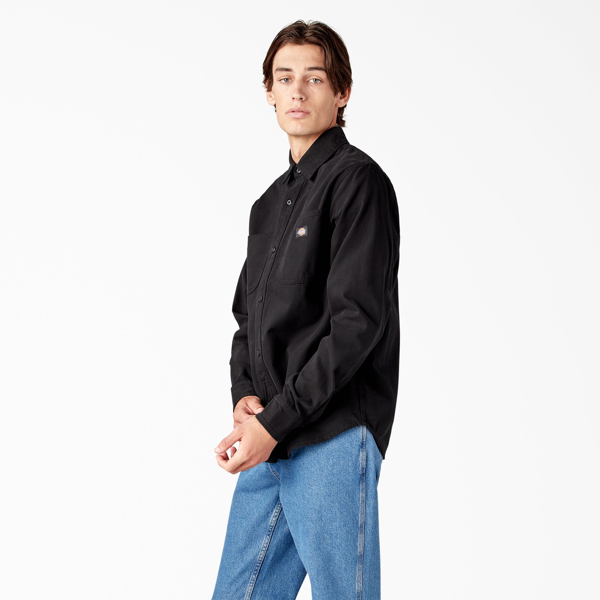 Duck Canvas Long Sleeve Utility Shirt For Men | Dickies