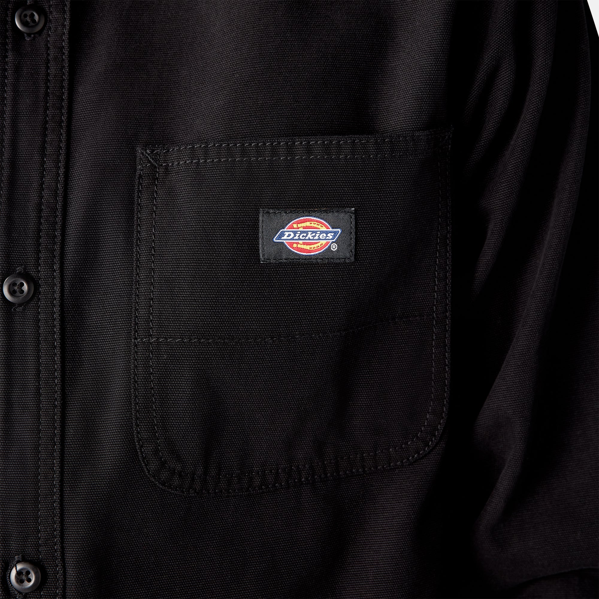 Duck Canvas Long Sleeve Utility Shirt For Men | Dickies
