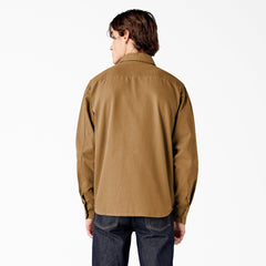 Duck Canvas Long Sleeve Utility Shirt For Sale | Dickies