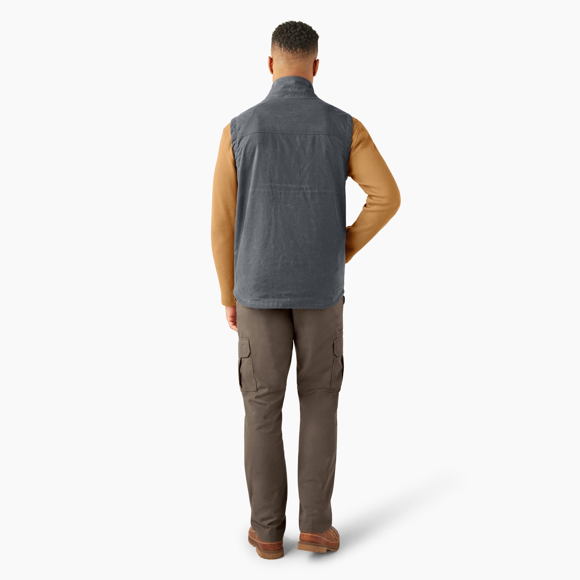 Fully Waxed Canvas Vest For Men | Dickies