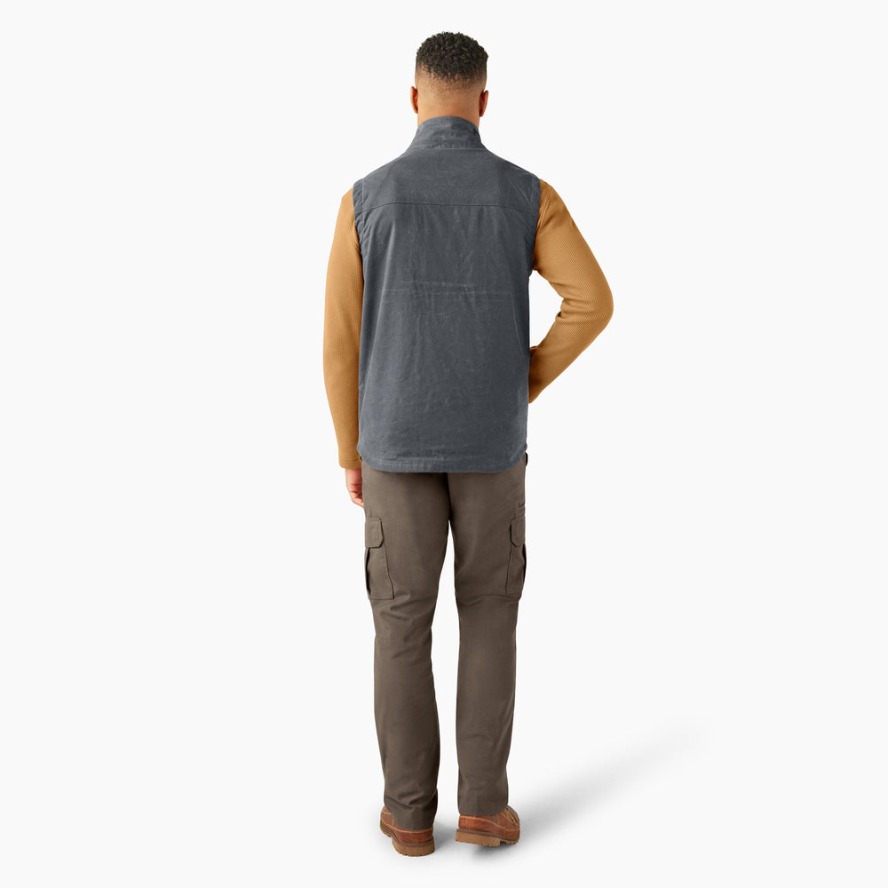 Fully Waxed Canvas Vest For Men | Dickies