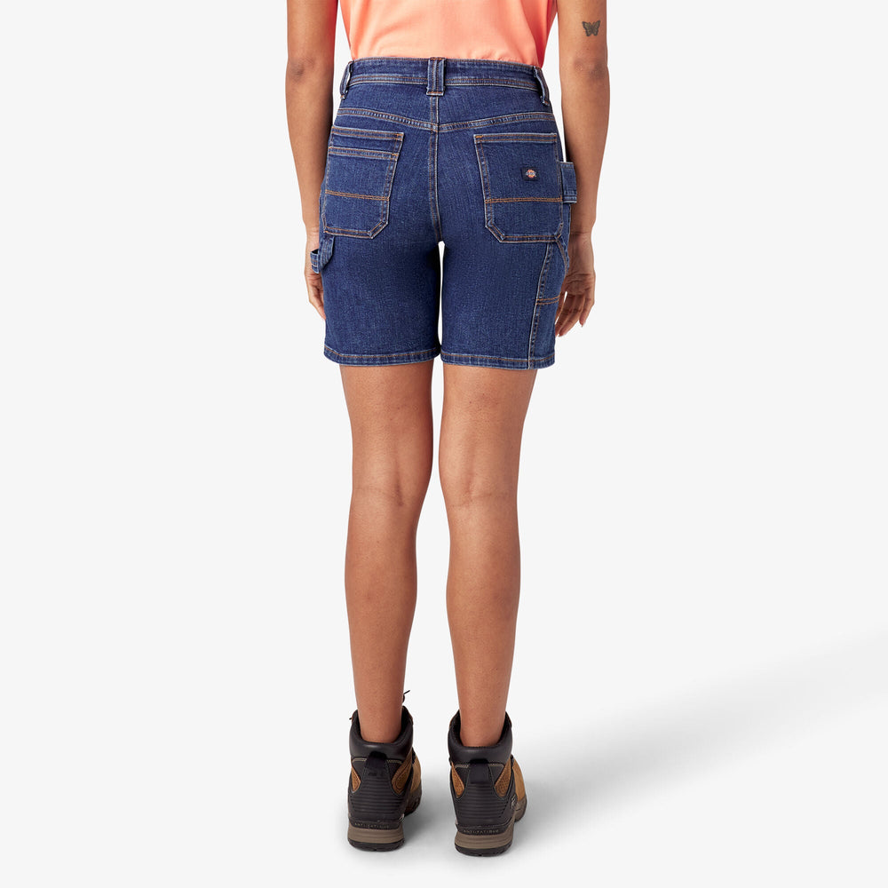 Women’s Relaxed Fit Denim Carpenter Shorts, 7" For Women | Dickies