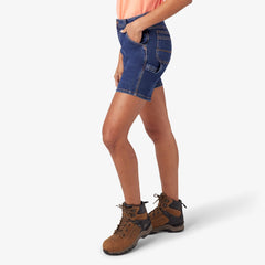 Women’s Relaxed Fit Denim Carpenter Shorts, 7" For Women | Dickies