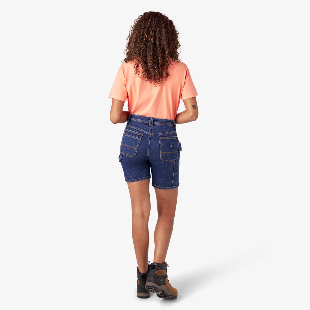 Women’s Relaxed Fit Denim Carpenter Shorts, 7" For Women | Dickies