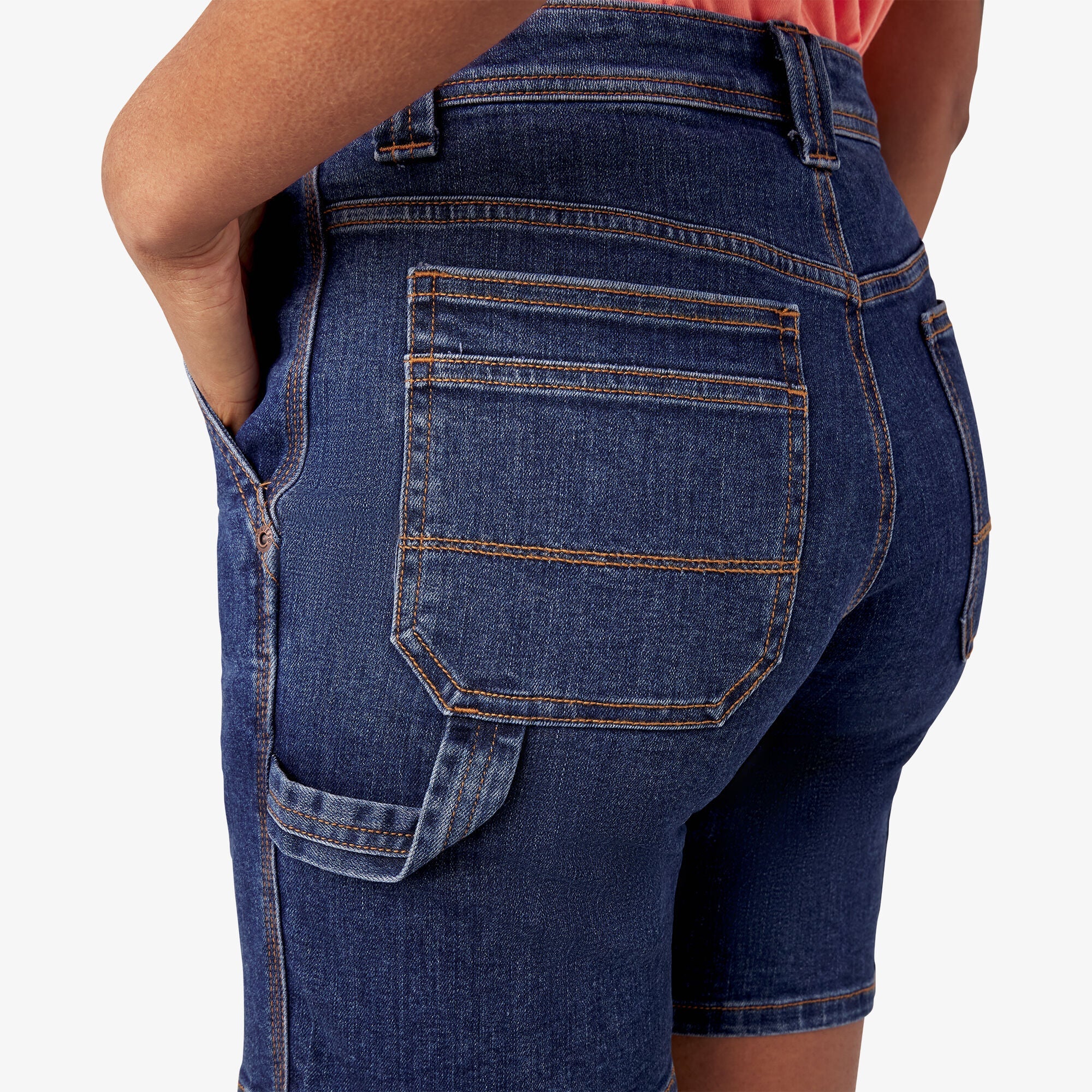 Women’s Relaxed Fit Denim Carpenter Shorts, 7" For Women | Dickies