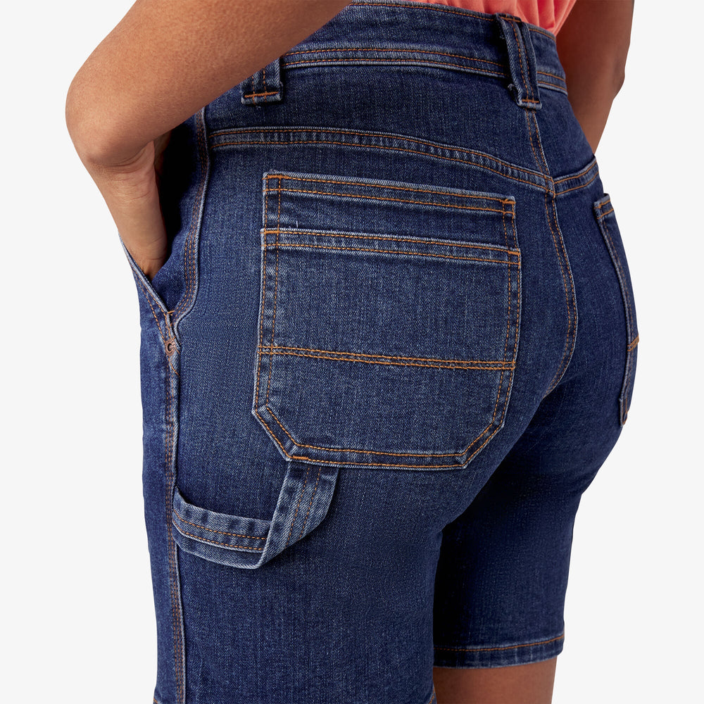 Women’s Relaxed Fit Denim Carpenter Shorts, 7" For Women | Dickies