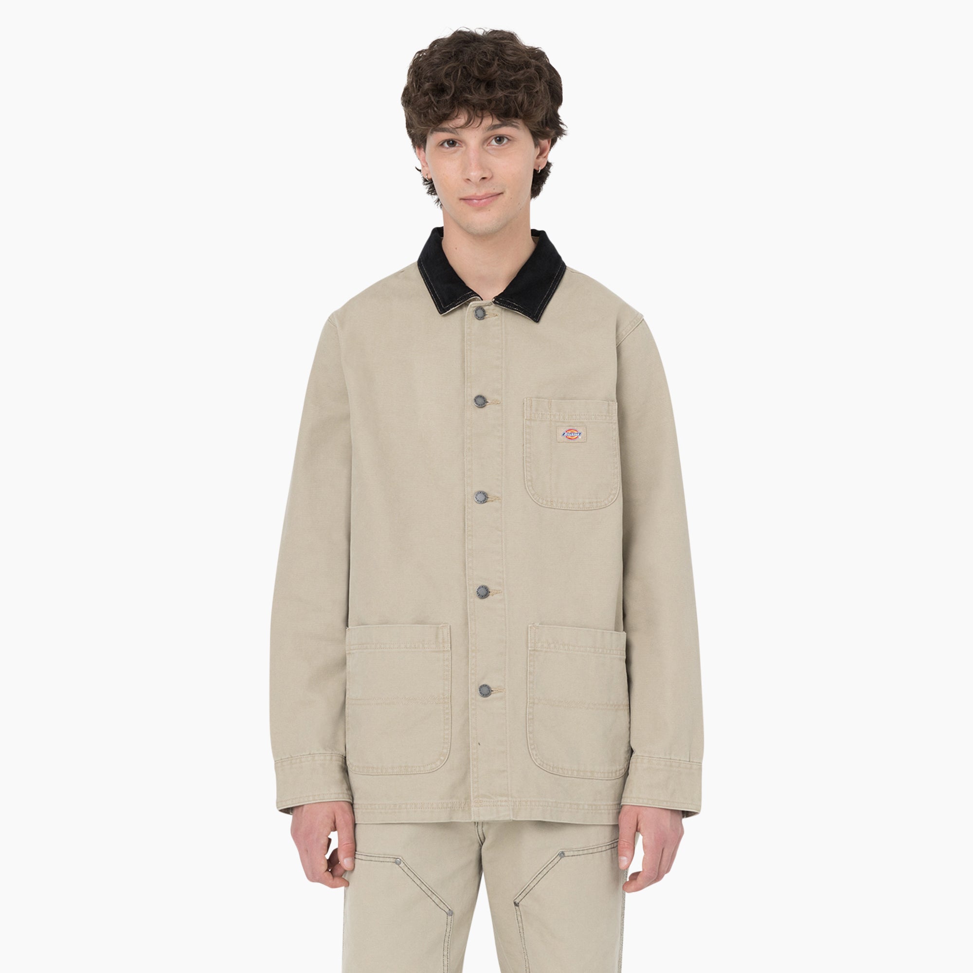Stonewashed Duck Unlined Chore Coat For Men | Dickies