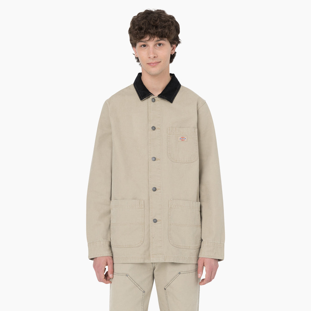 Stonewashed Duck Unlined Chore Coat For Men | Dickies