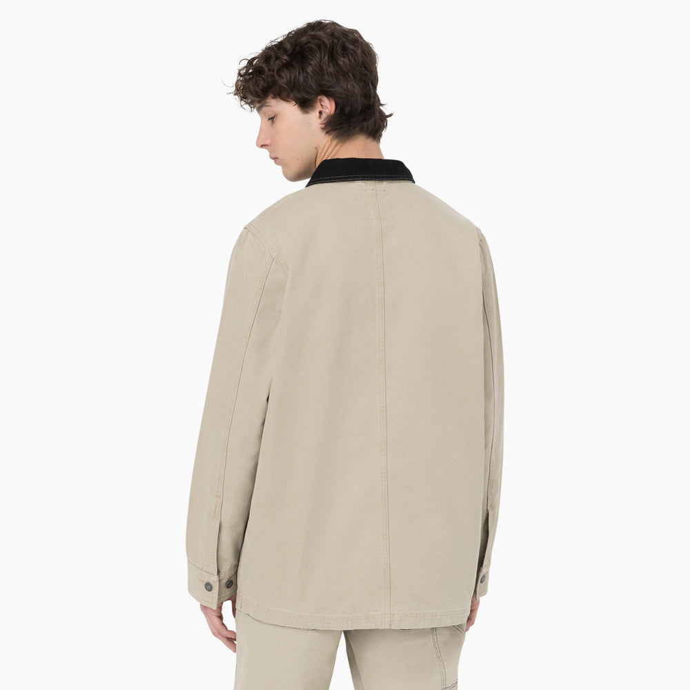 Stonewashed Duck Unlined Chore Coat For Men | Dickies
