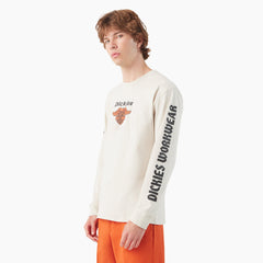Dickies x Harley-Davidson Heavyweight Long Sleeve Eagle Tee For Men | Dickies