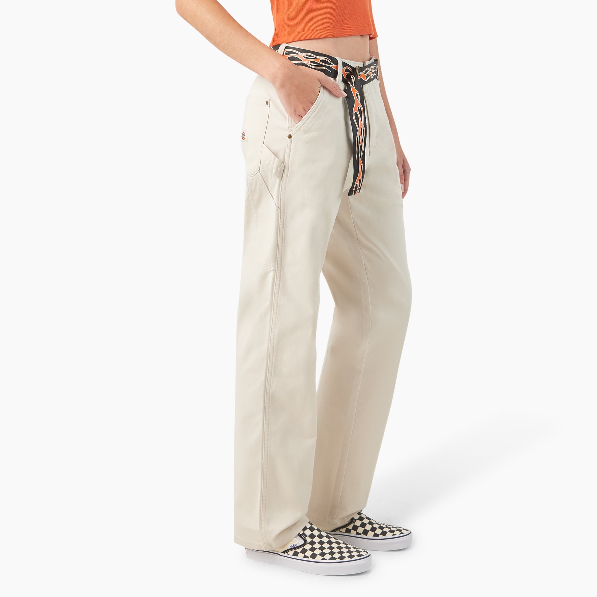 Dickies x Harley-Davidson Women’s Carpenter Pants with Belt For Women | Dickies
