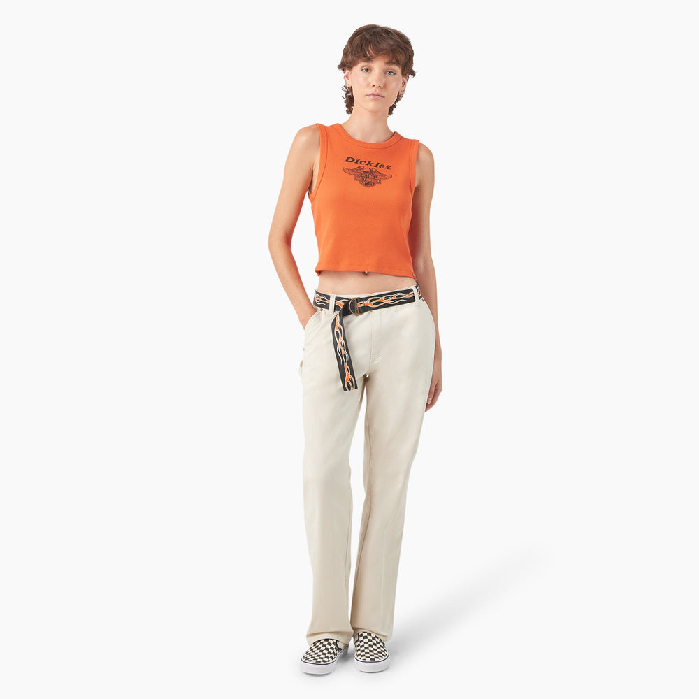 Dickies x Harley-Davidson Women’s Carpenter Pants with Belt For Women | Dickies