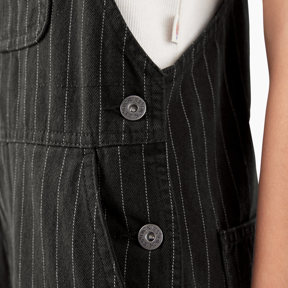 Women’s Pinstripe Service Bib Overalls For Sale | Dickies
