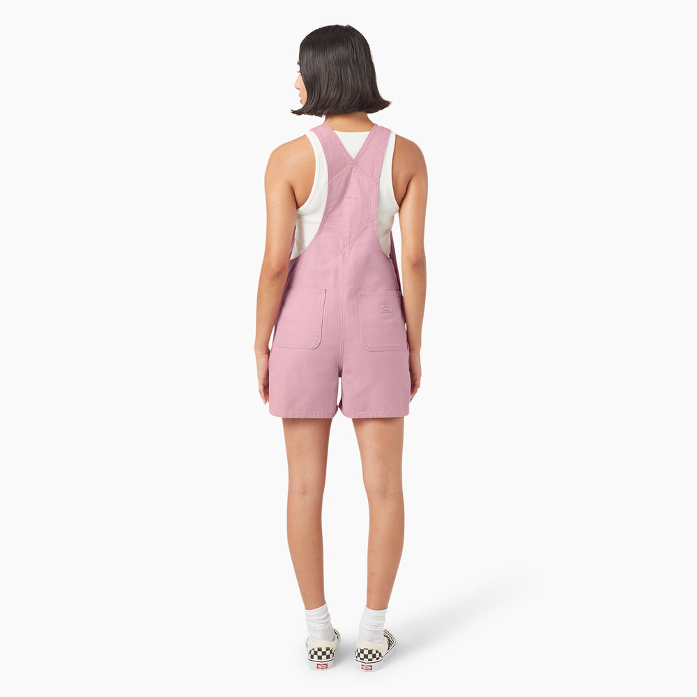 Women's Duck Canvas Bib Shortalls, 4" For Sale | Dickies