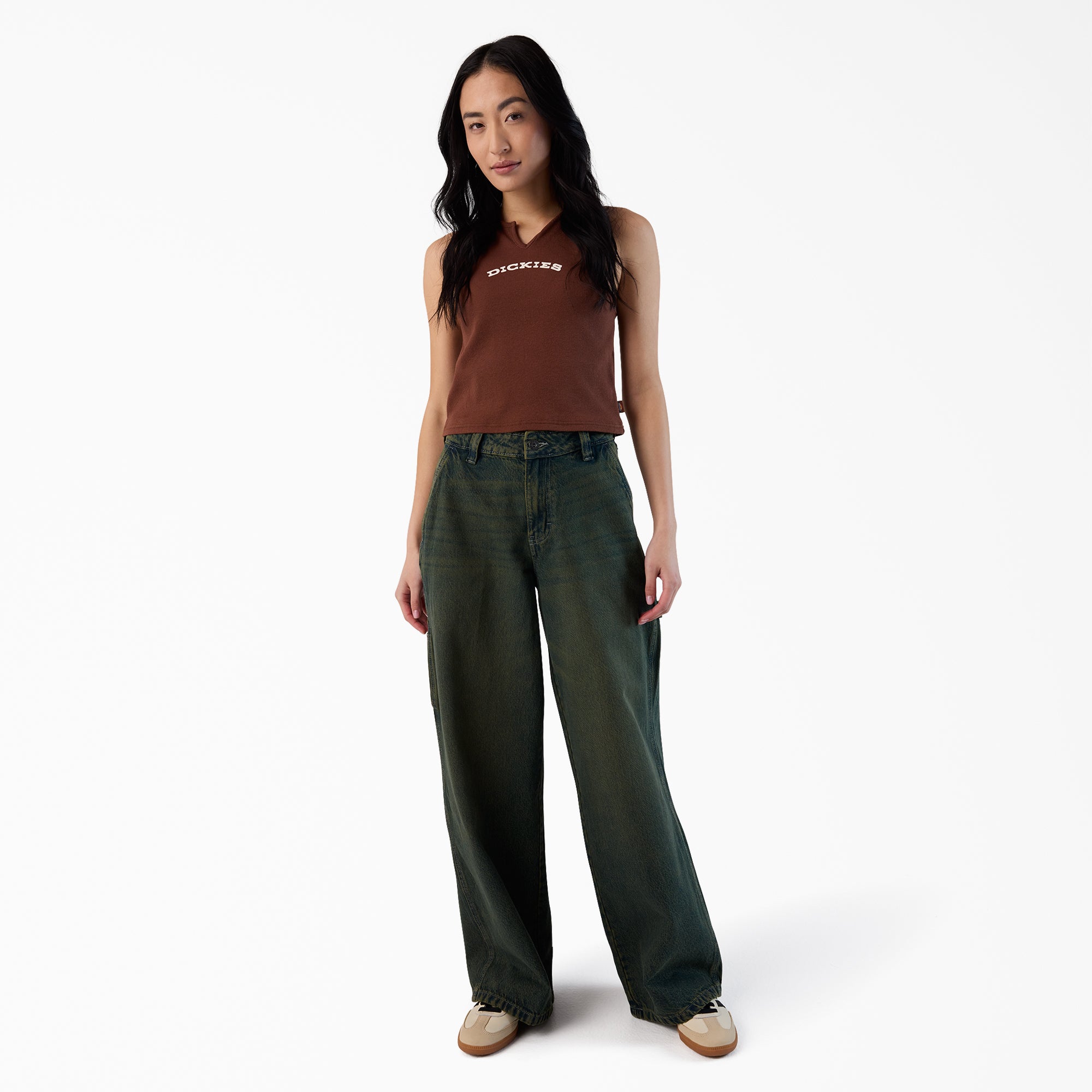 Women’s Loose Fit Denim Carpenter Jeans For Sale | Dickies