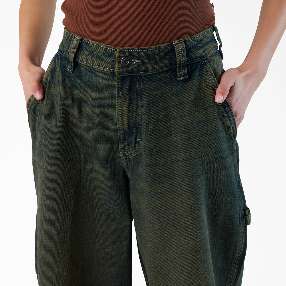 Women’s Loose Fit Denim Carpenter Jeans For Sale | Dickies