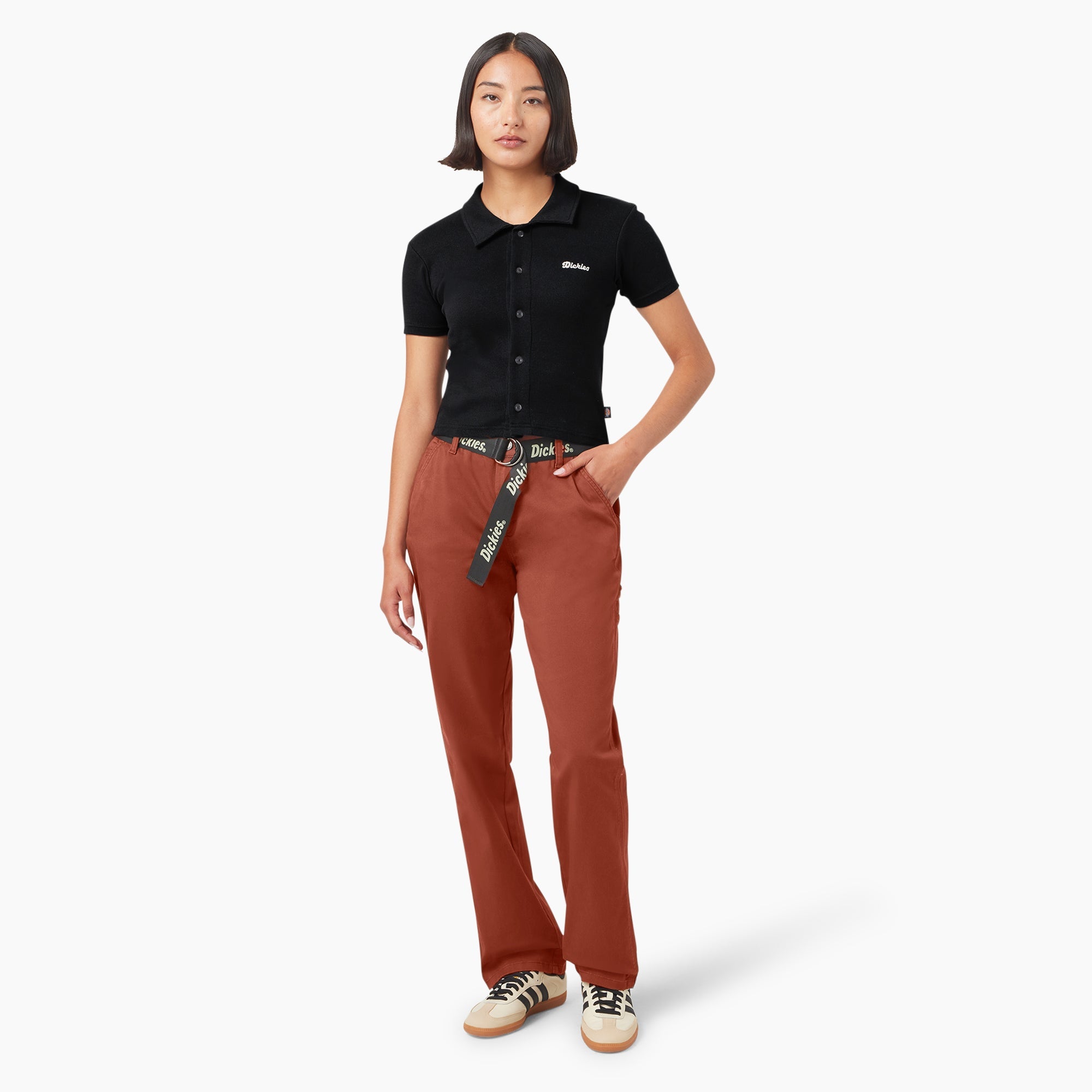 Women’s Tallassee Button-Up Shirt For Sale | Dickies