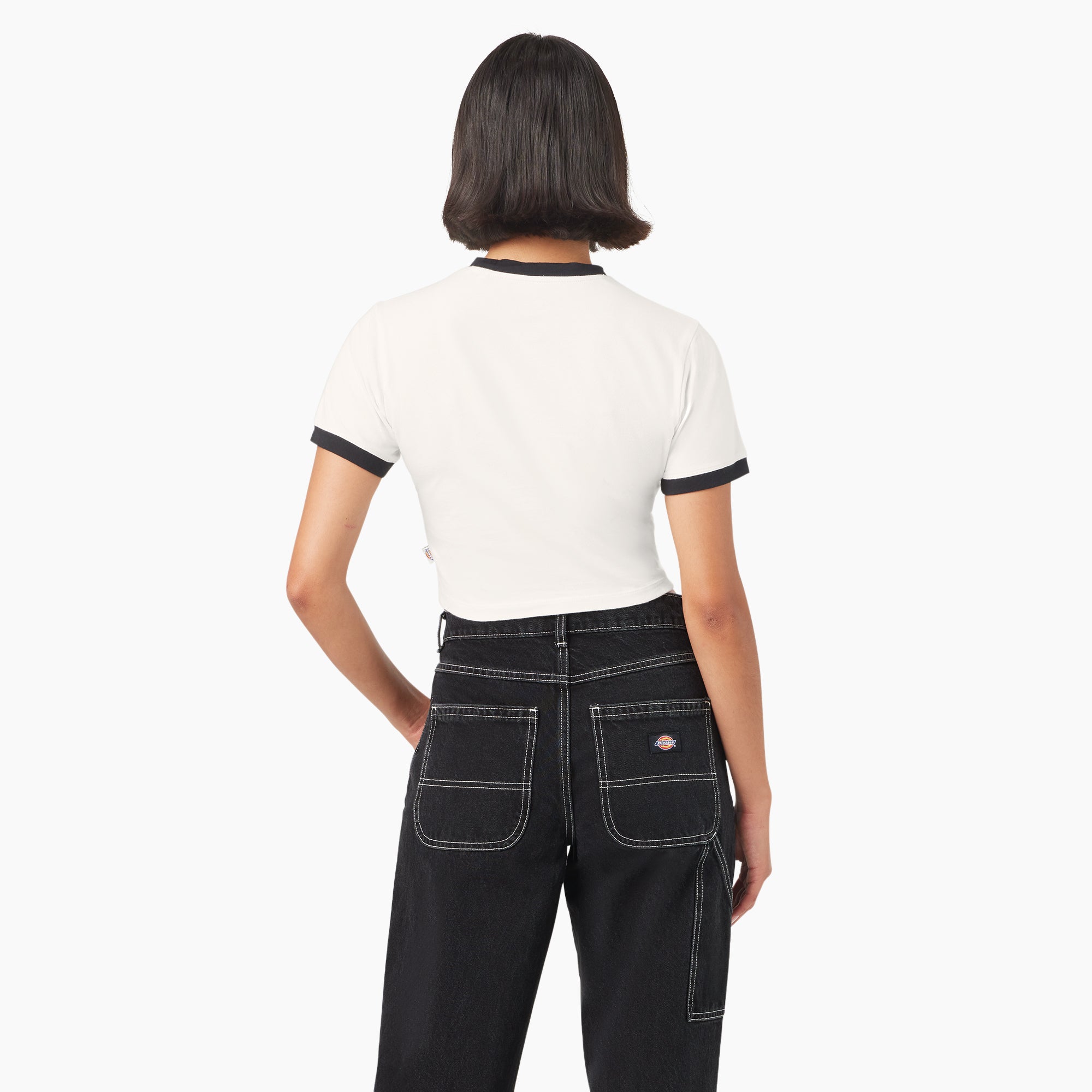 Women’s Lewistown Cropped Ringer T-Shirt For Sale | Dickies