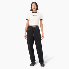 Women’s Lewistown Cropped Ringer T-Shirt For Sale | Dickies