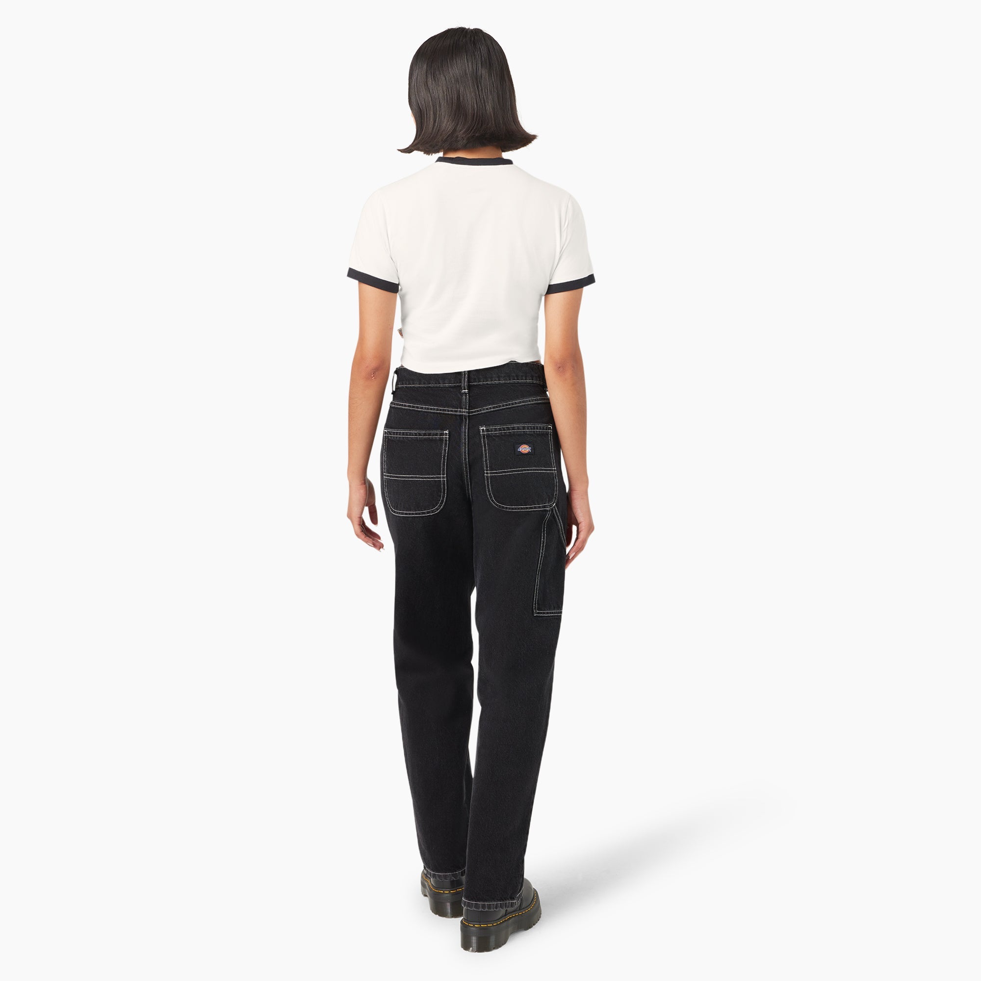 Women’s Lewistown Cropped Ringer T-Shirt For Sale | Dickies