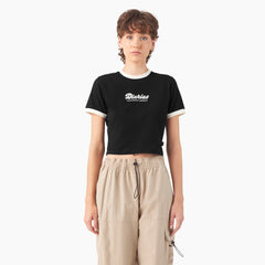 Women’s Lewistown Cropped Ringer T-Shirt For Women|Sale | Dickies