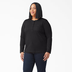 Women's Plus Heavyweight Henley For Women | Dickies
