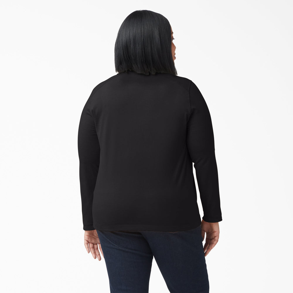 Women's Plus Heavyweight Henley For Women | Dickies