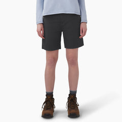 Women’s Duck Carpenter Shorts, 7" For Women | Dickies