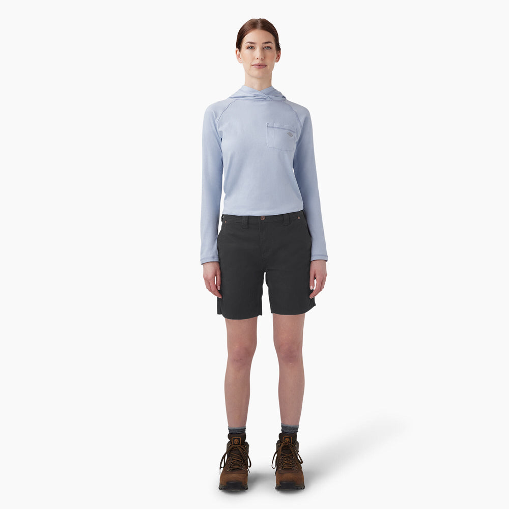 Women’s Duck Carpenter Shorts, 7" For Women | Dickies