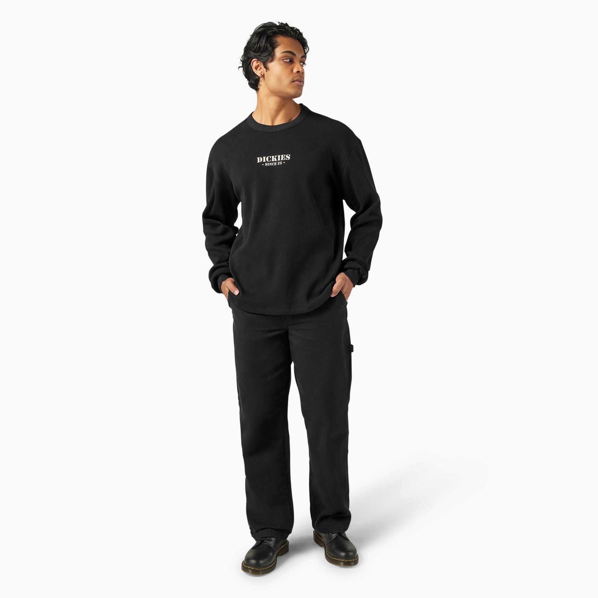 Long Sleeve Waffle Shirt For Men|Sale | Dickies