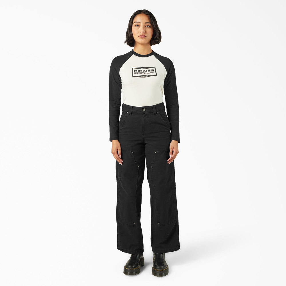 Women’s Double Knee Canvas Pants For Women|Sale | Dickies